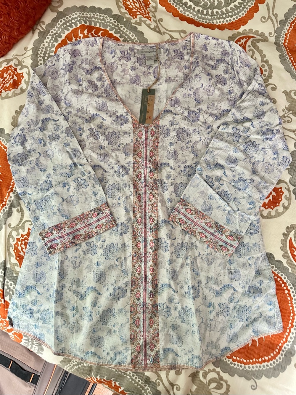 Carbon2Cobalt Blouse